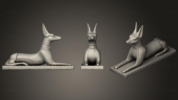 Статуэтки животных Египет Анубис